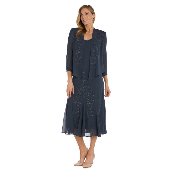 R&M Richards 058260 Plus Size Evening Dress