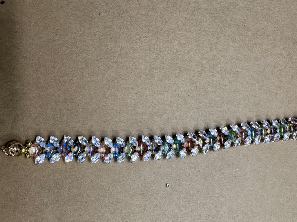Luxury Multi-color Diamond with Zircon