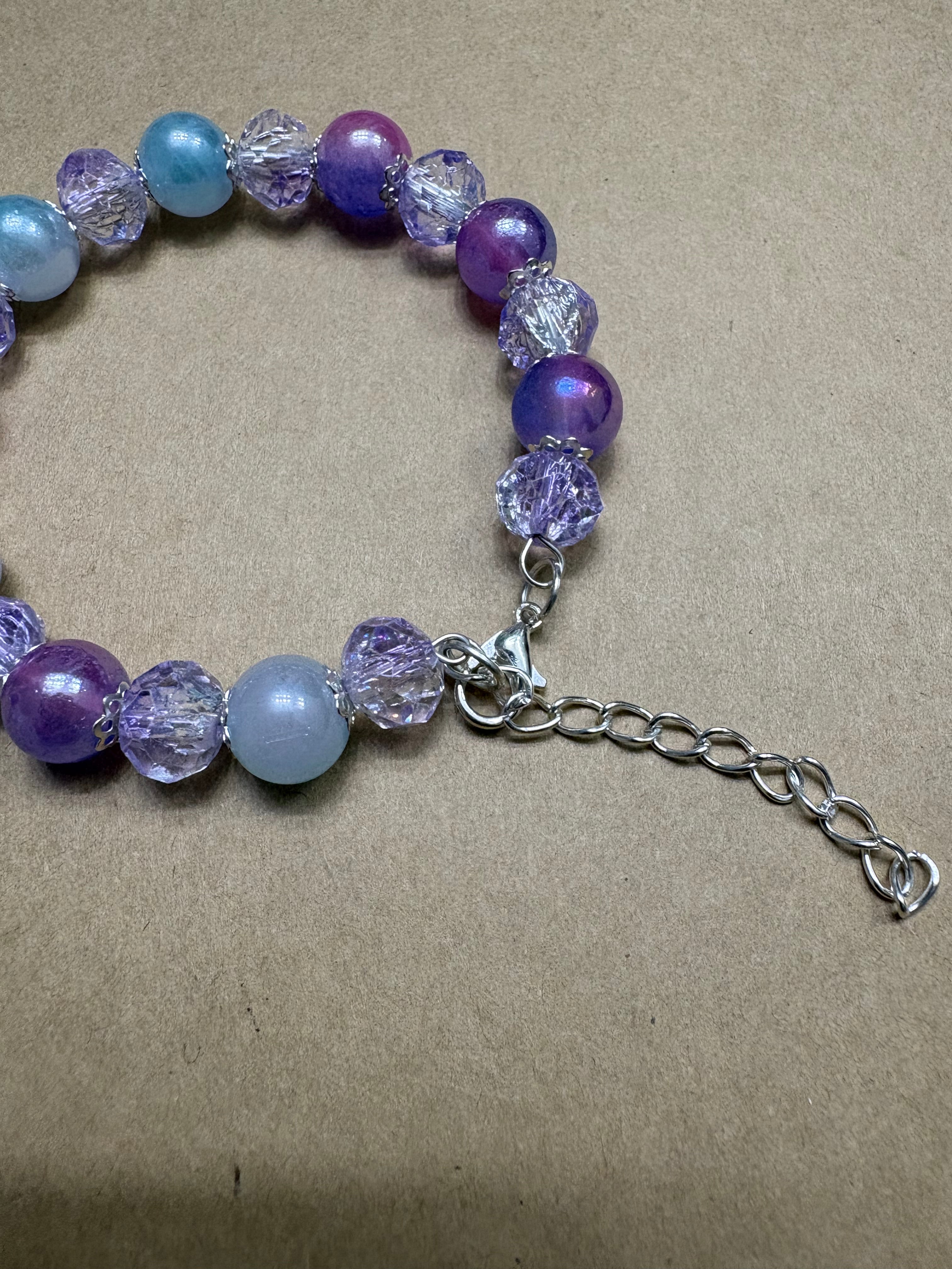 Trio Glass Beaded Bracelet Set