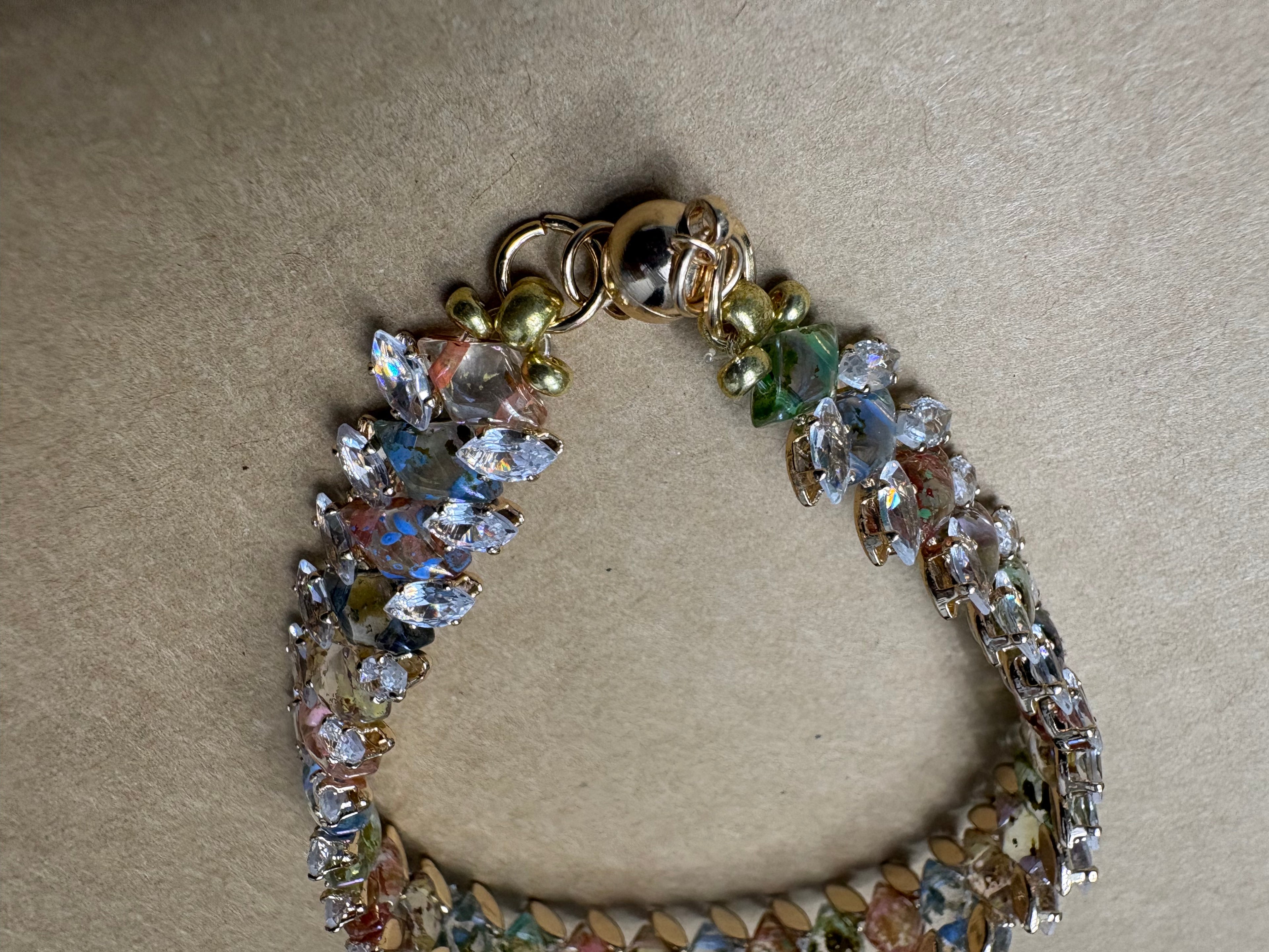 Luxury Multi-color Diamond with Zircon