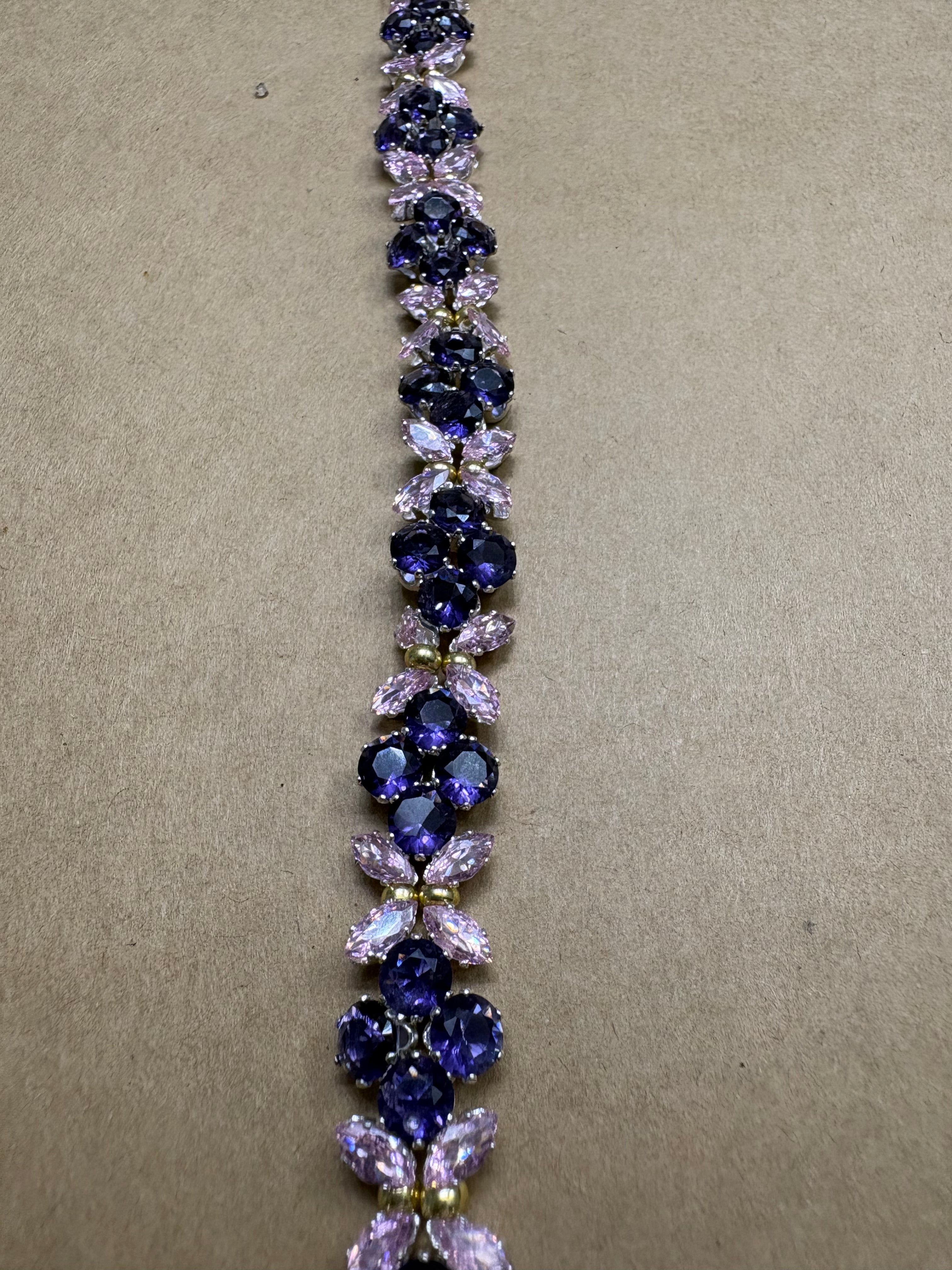Luxury Zircon Butterfly Tennis Bracelet