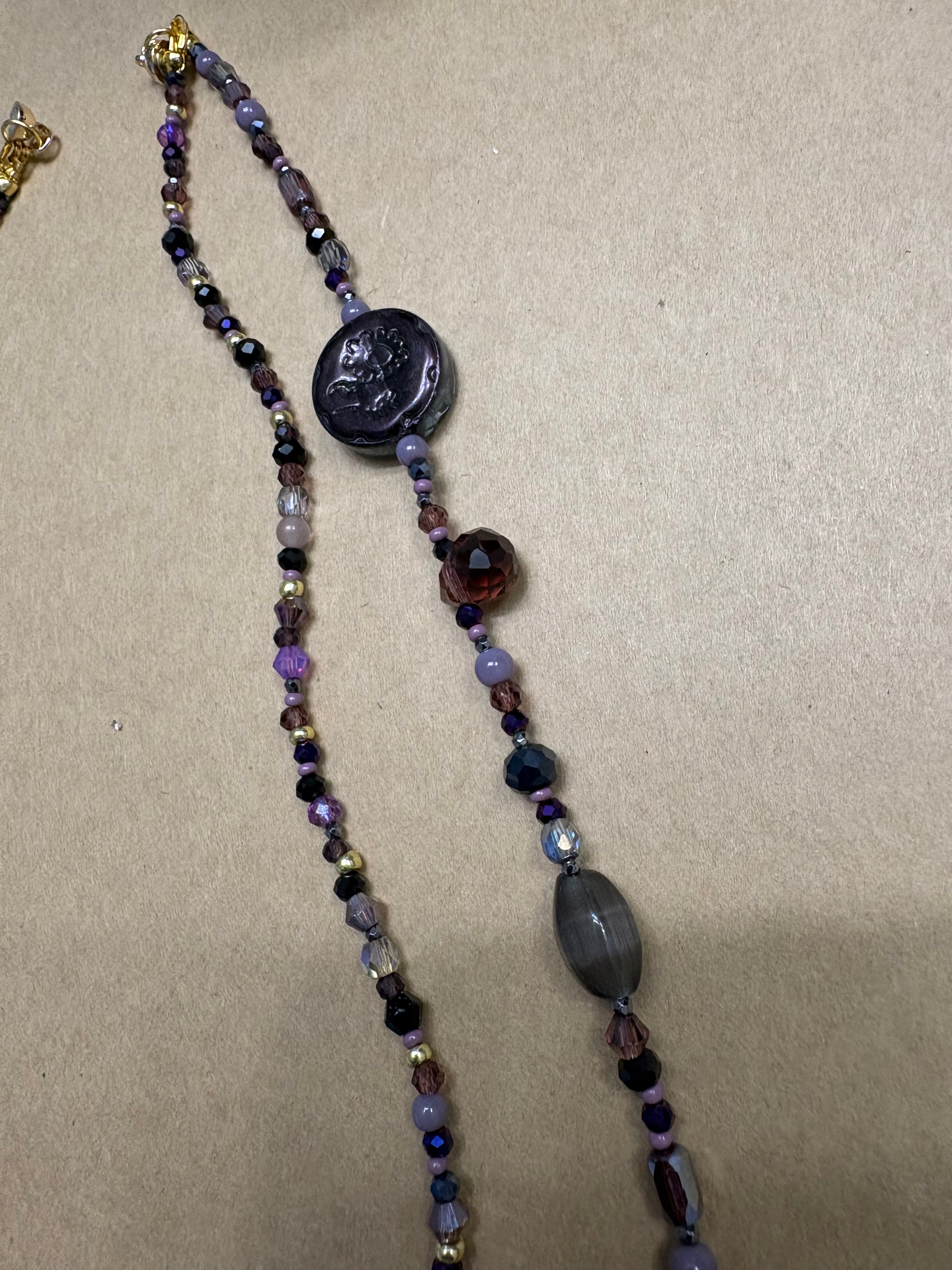 Two Strand Beaded Necklace
