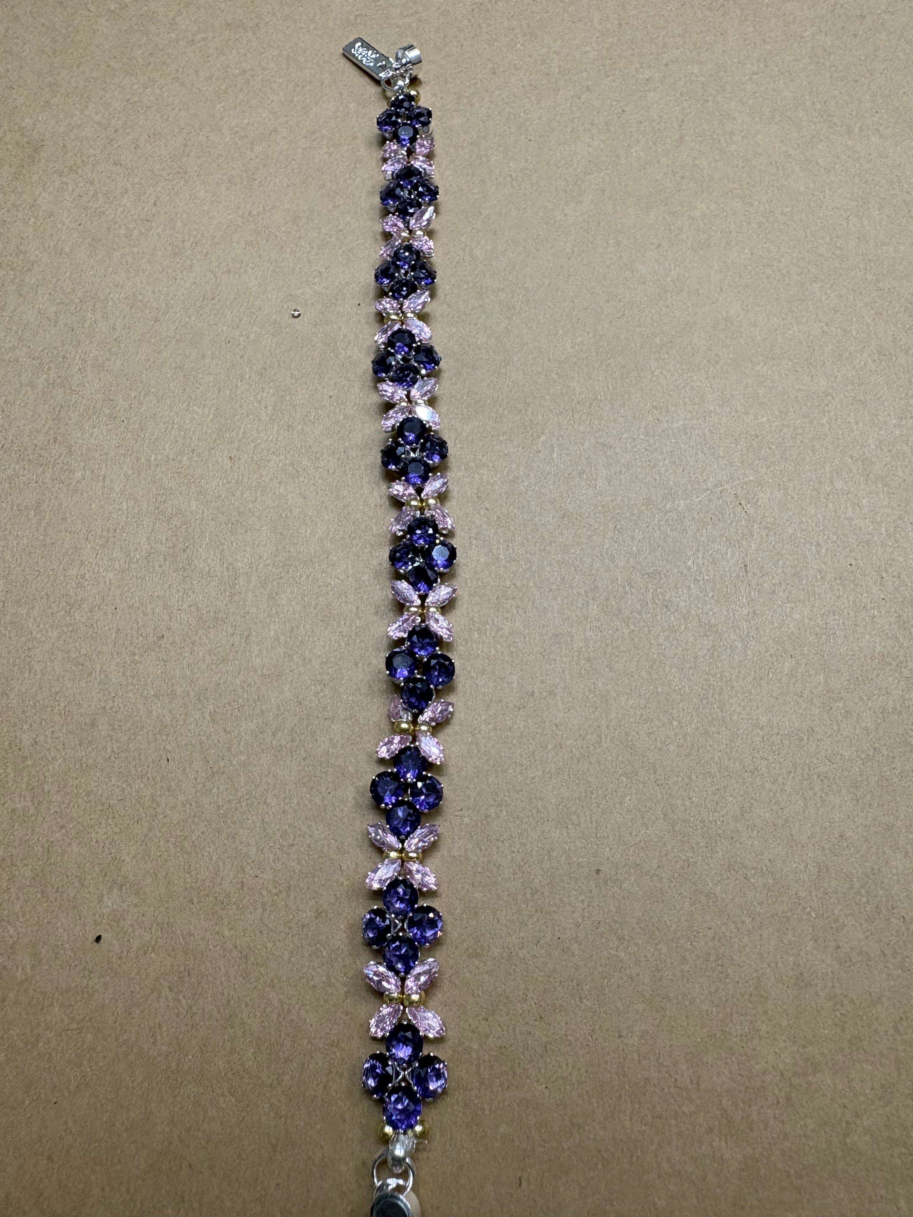 Luxury Zircon Butterfly Tennis Bracelet
