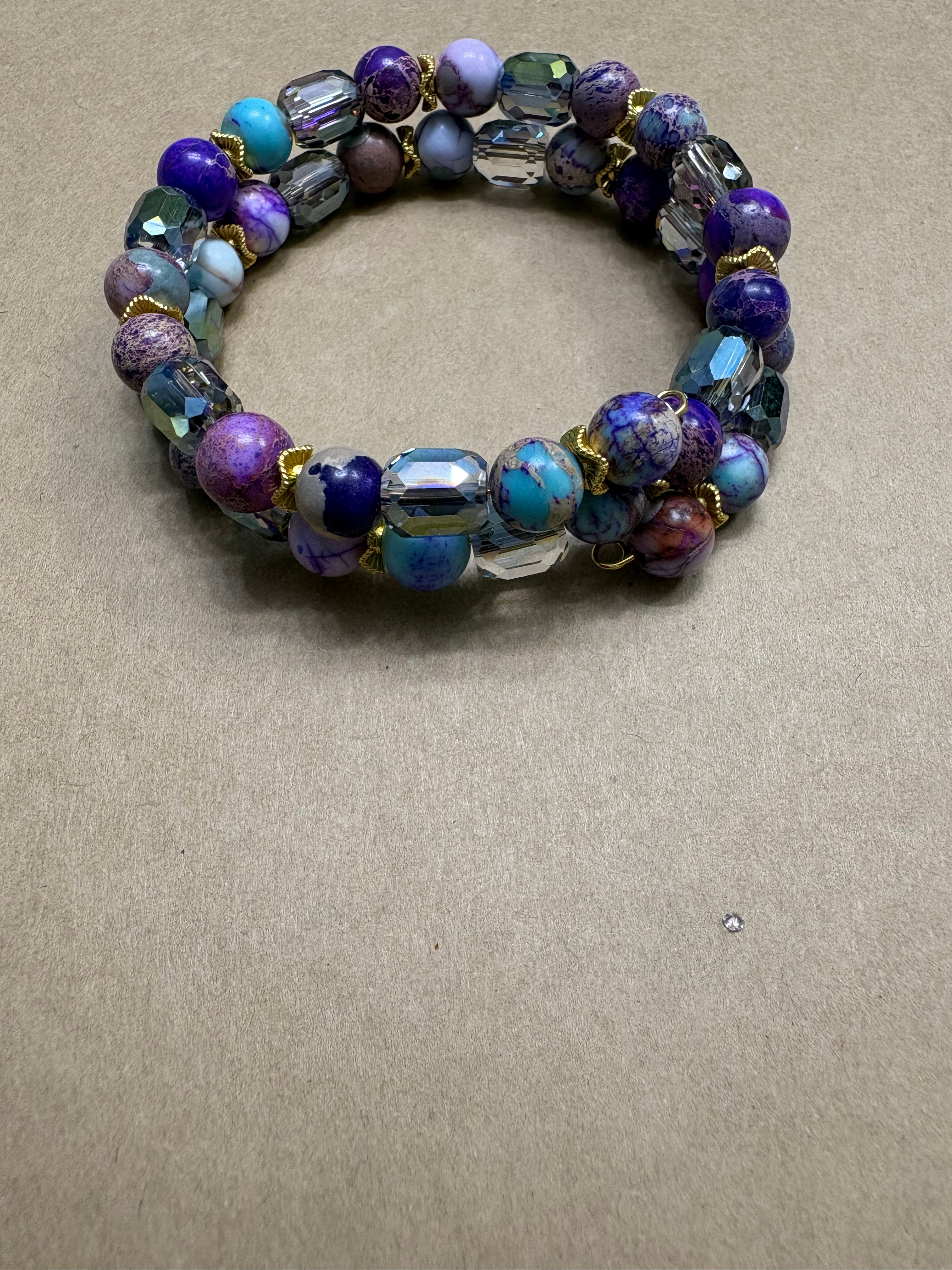 Luxury Imperial Jasper Wrap Around Bracelet