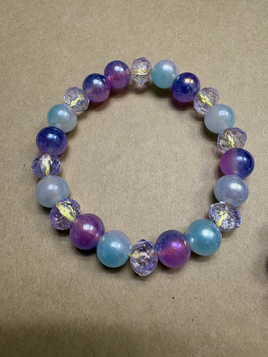 Trio Glass Beaded Bracelet Set