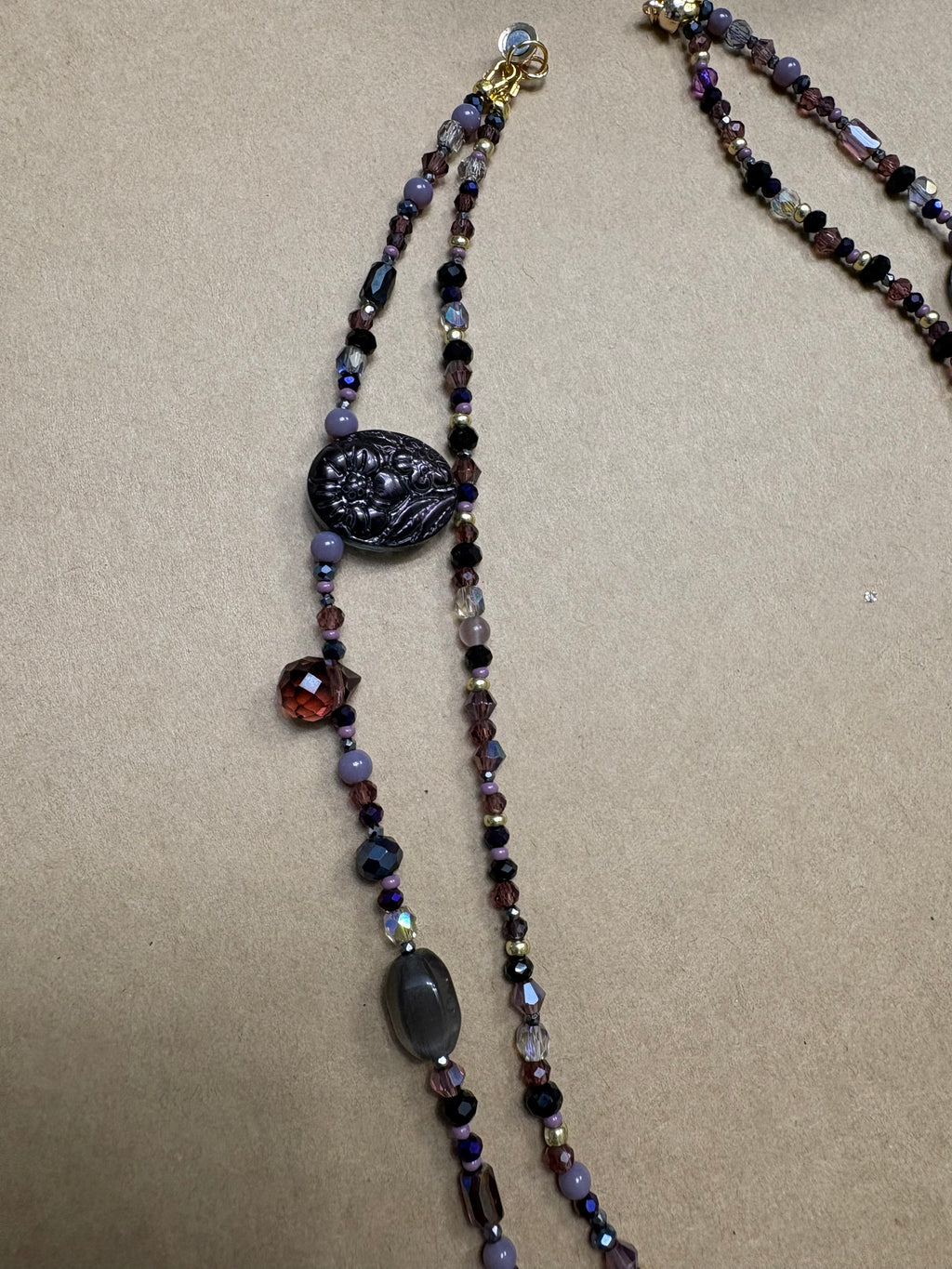 Two Strand Beaded Necklace