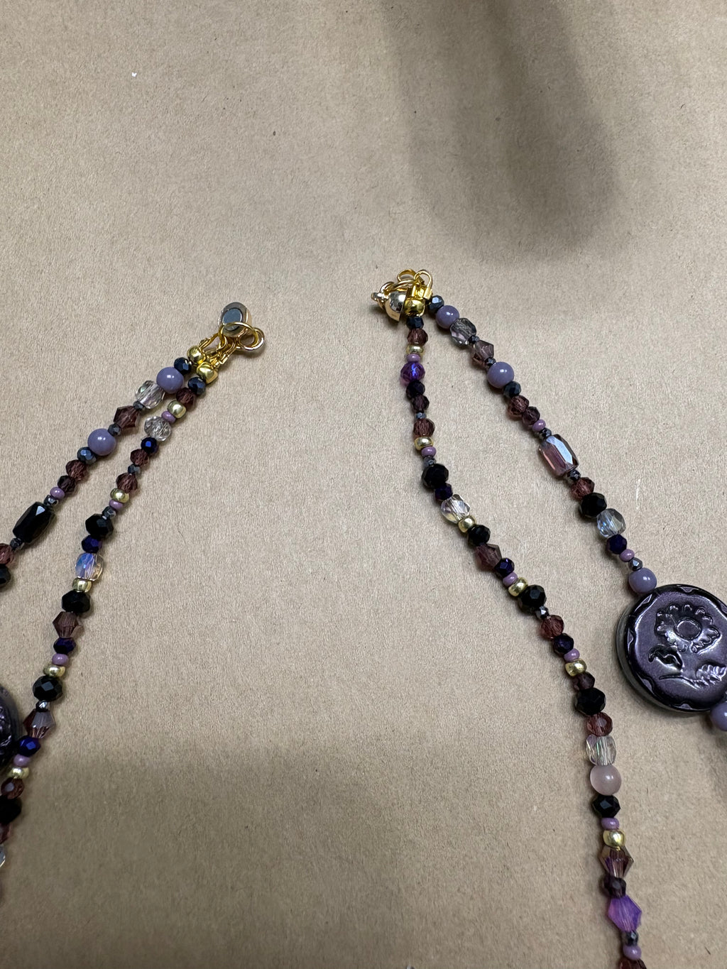 Two Strand Beaded Necklace