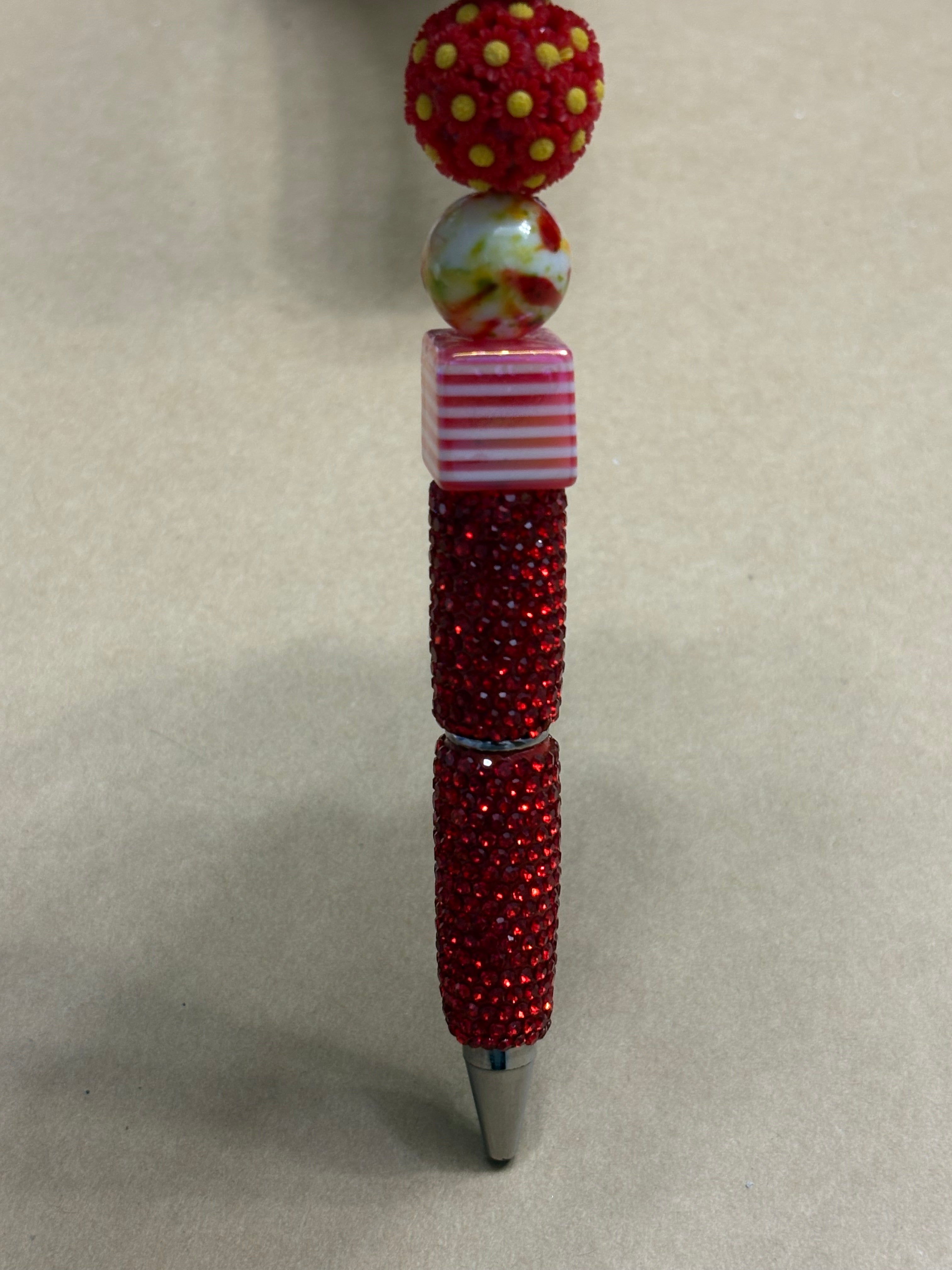 Luxury Strawberry Glitter Pop