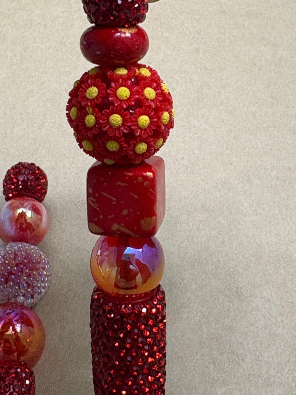 Luxury Strawberry Glitter Pens