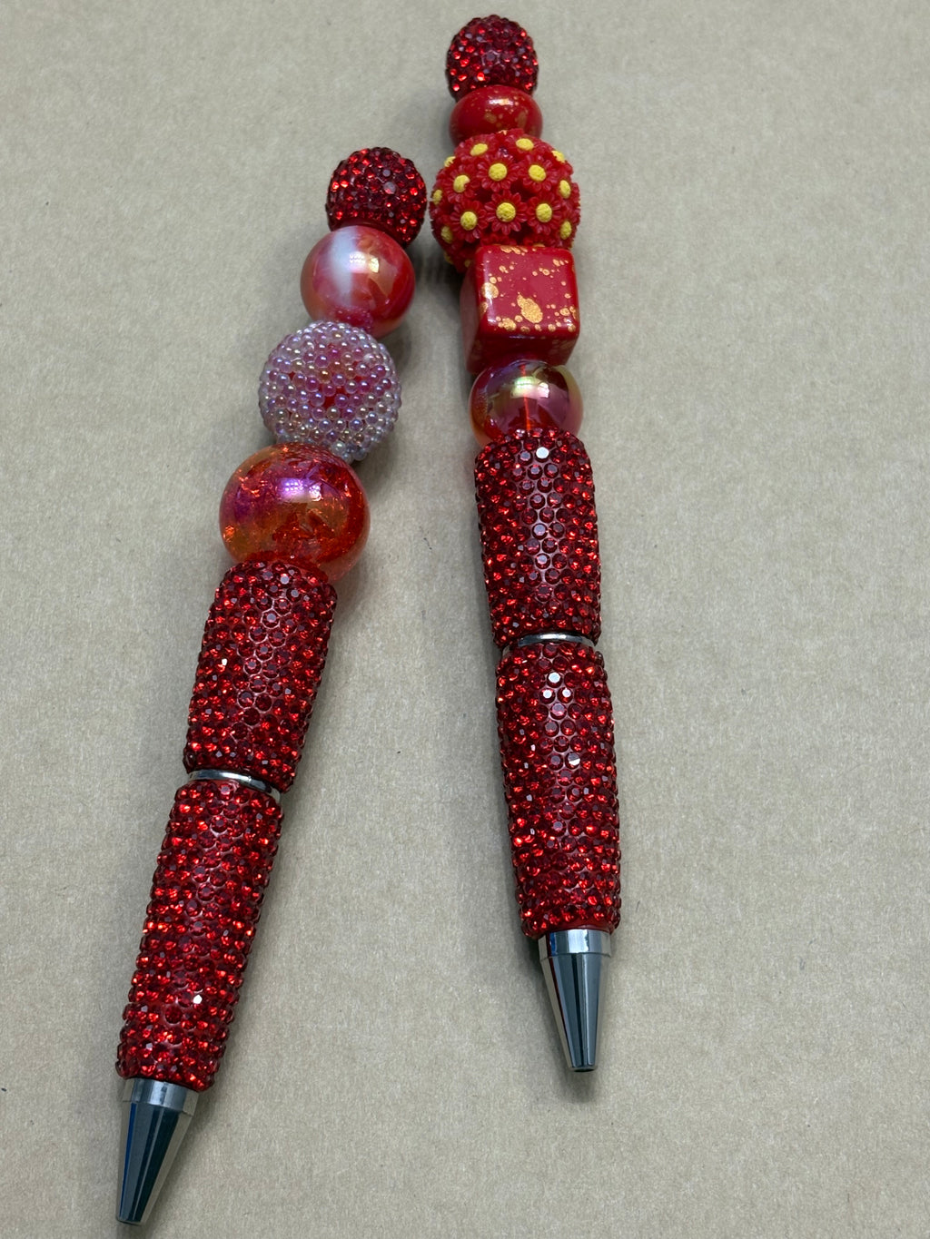 Luxury Strawberry Glitter Pens