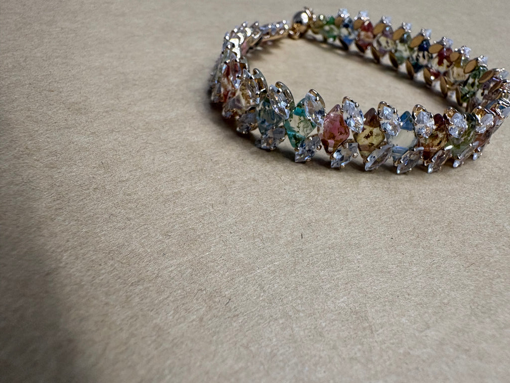 Luxury Multi-color Diamond with Zircon