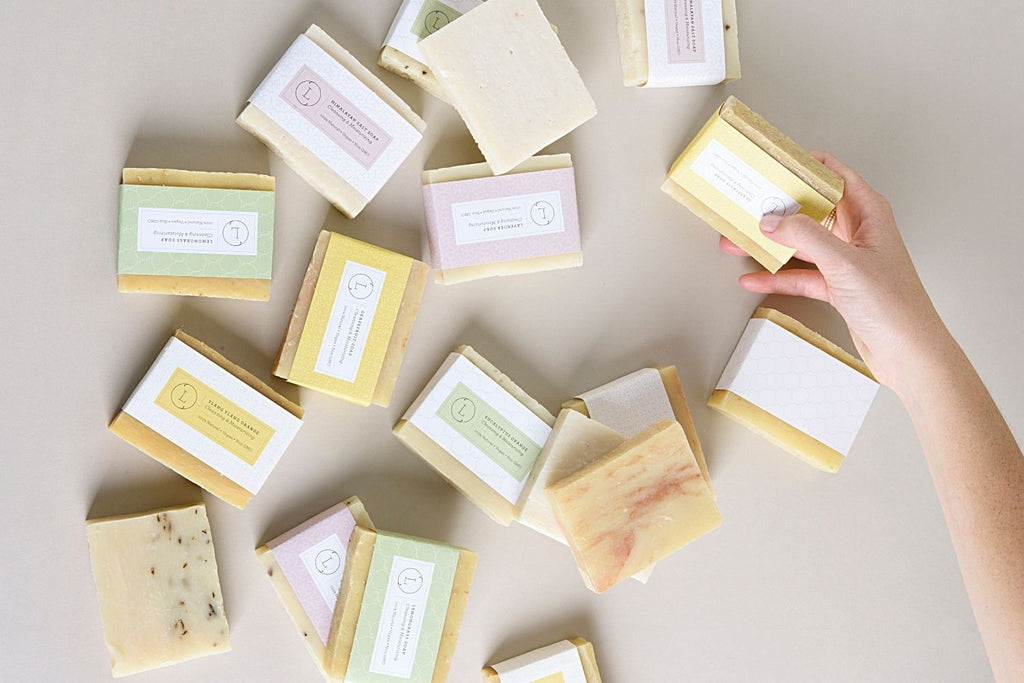 2x Natural Cold Process Soap Bar with Essential oils - Choose your scent