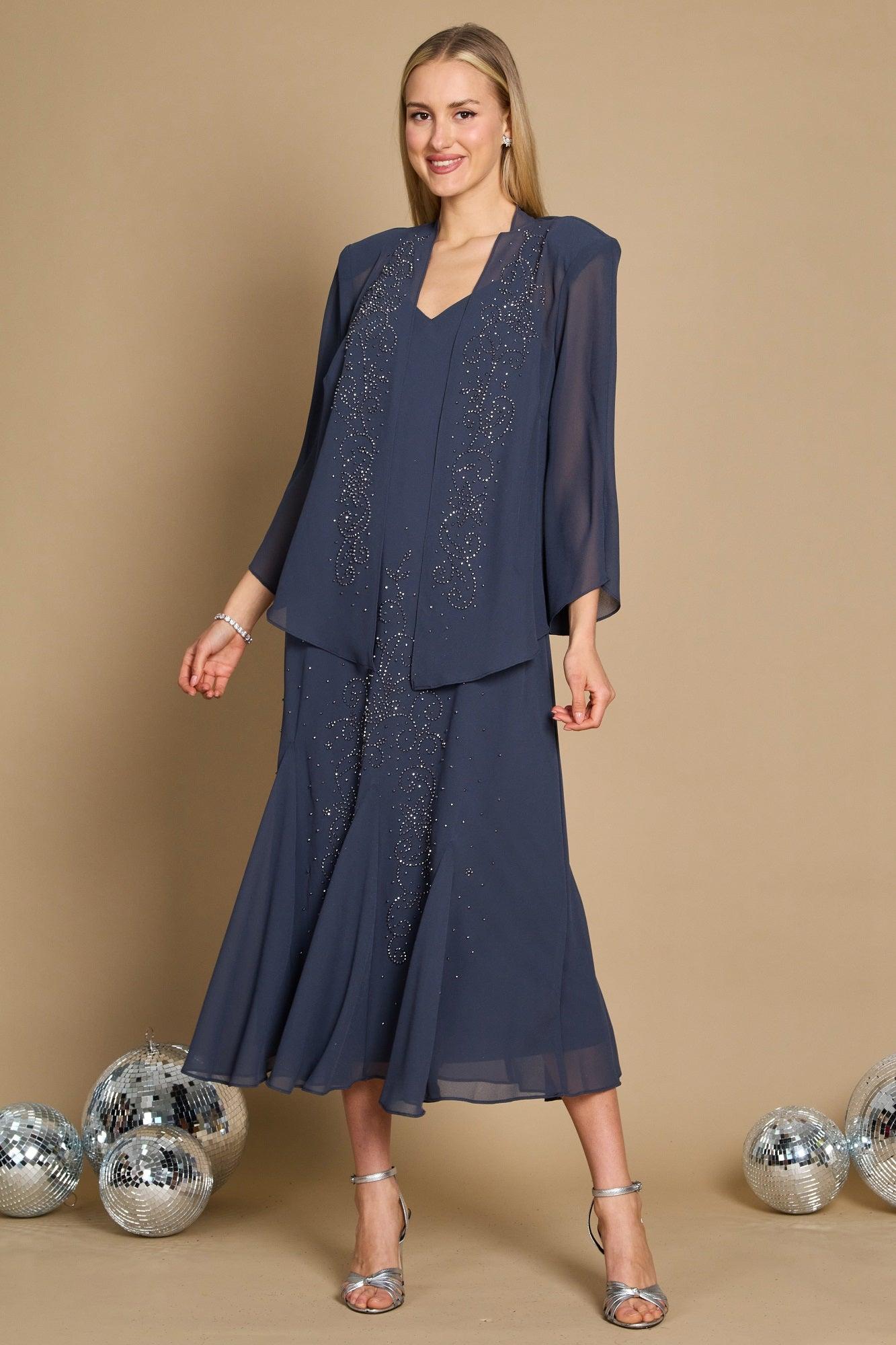 R&M Richards 058260 Plus Size Evening Dress