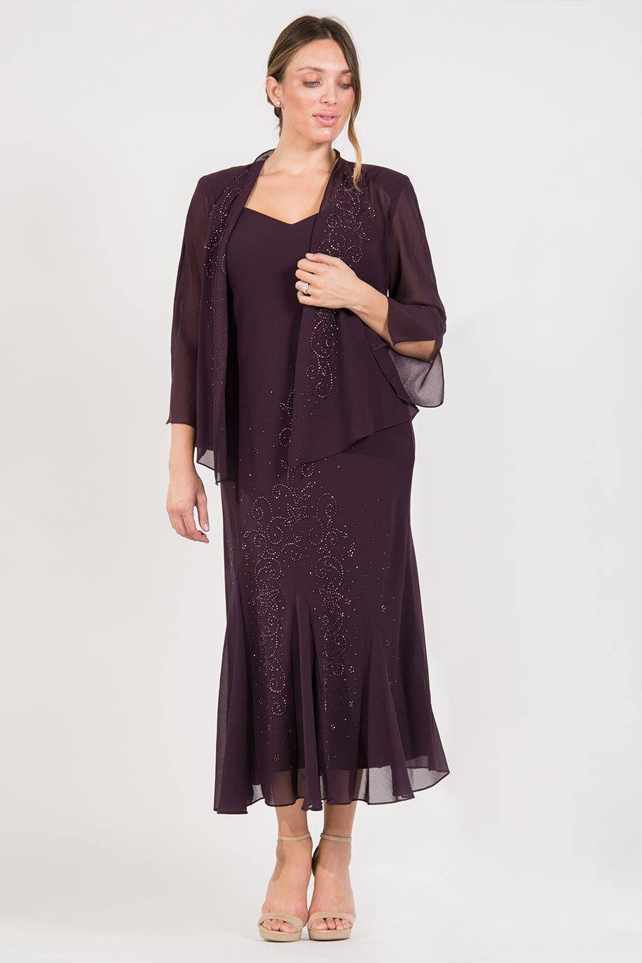 R&M Richards 058260 Plus Size Evening Dress