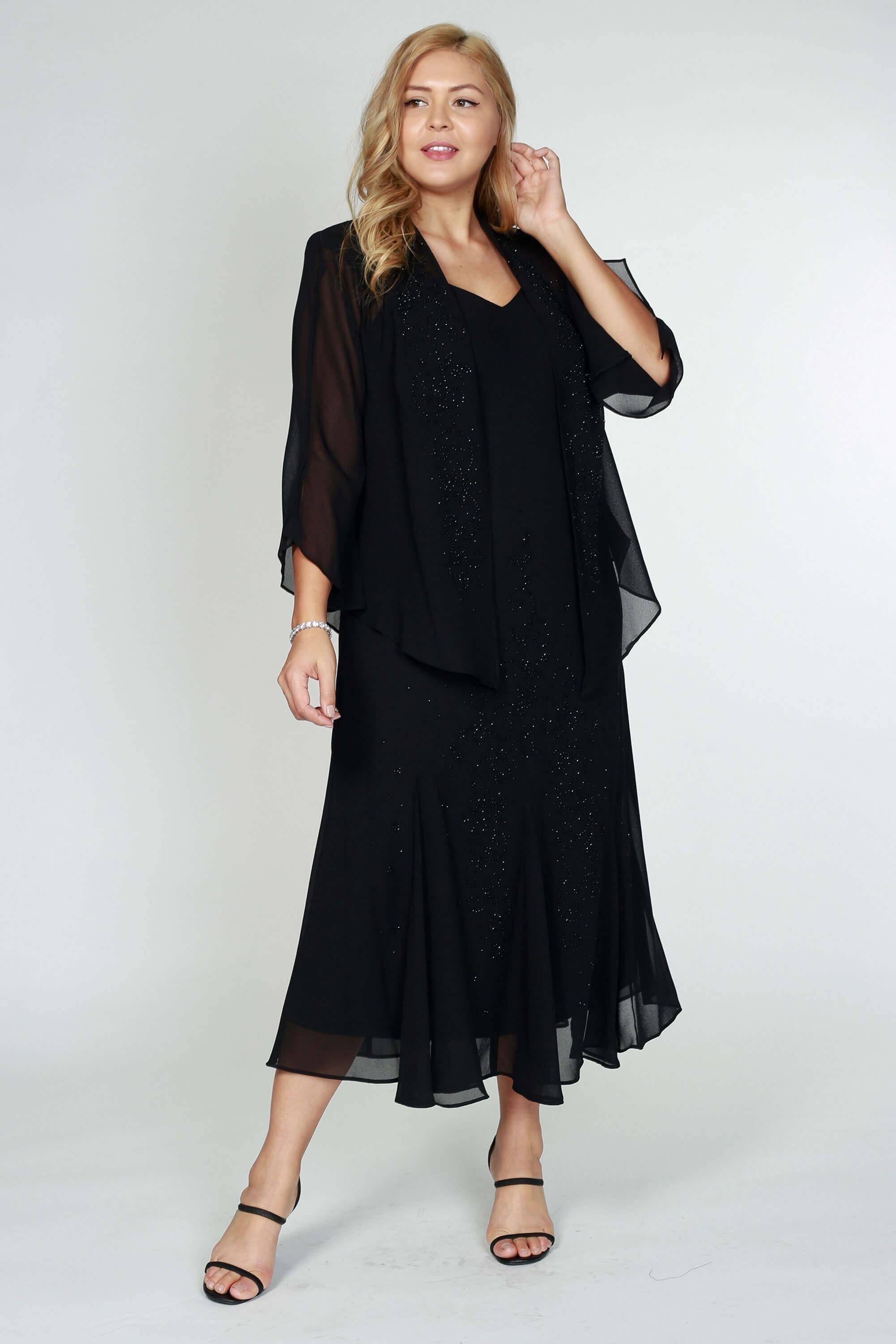 R&M Richards 058260 Plus Size Evening Dress